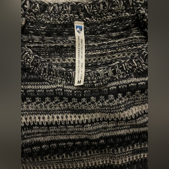 Kühl size M Sweater Merino Wool Alpaca Blend Long Sleeve Ski Resort Dress - Picture 3 of 4